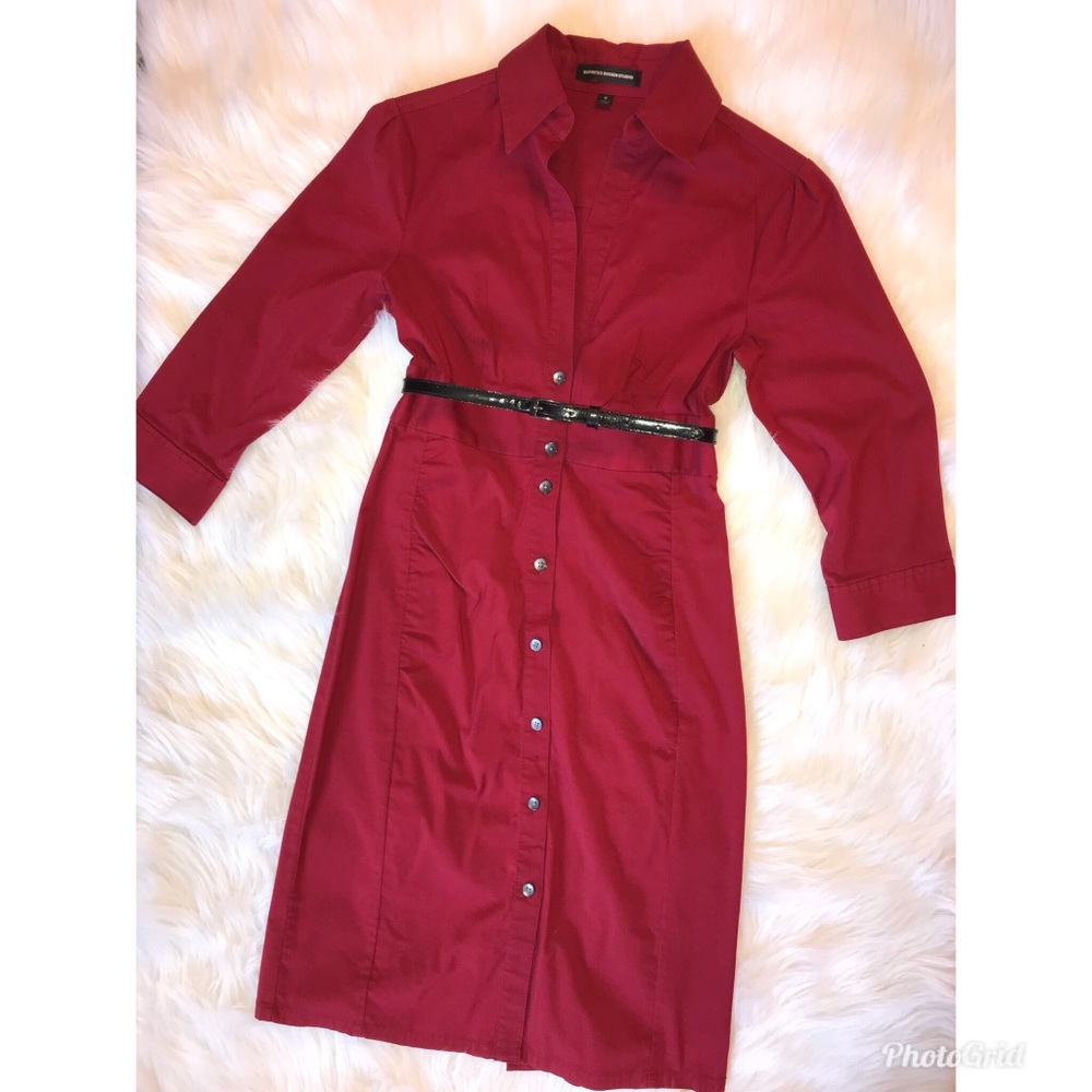 Maroon/Red Express Dress